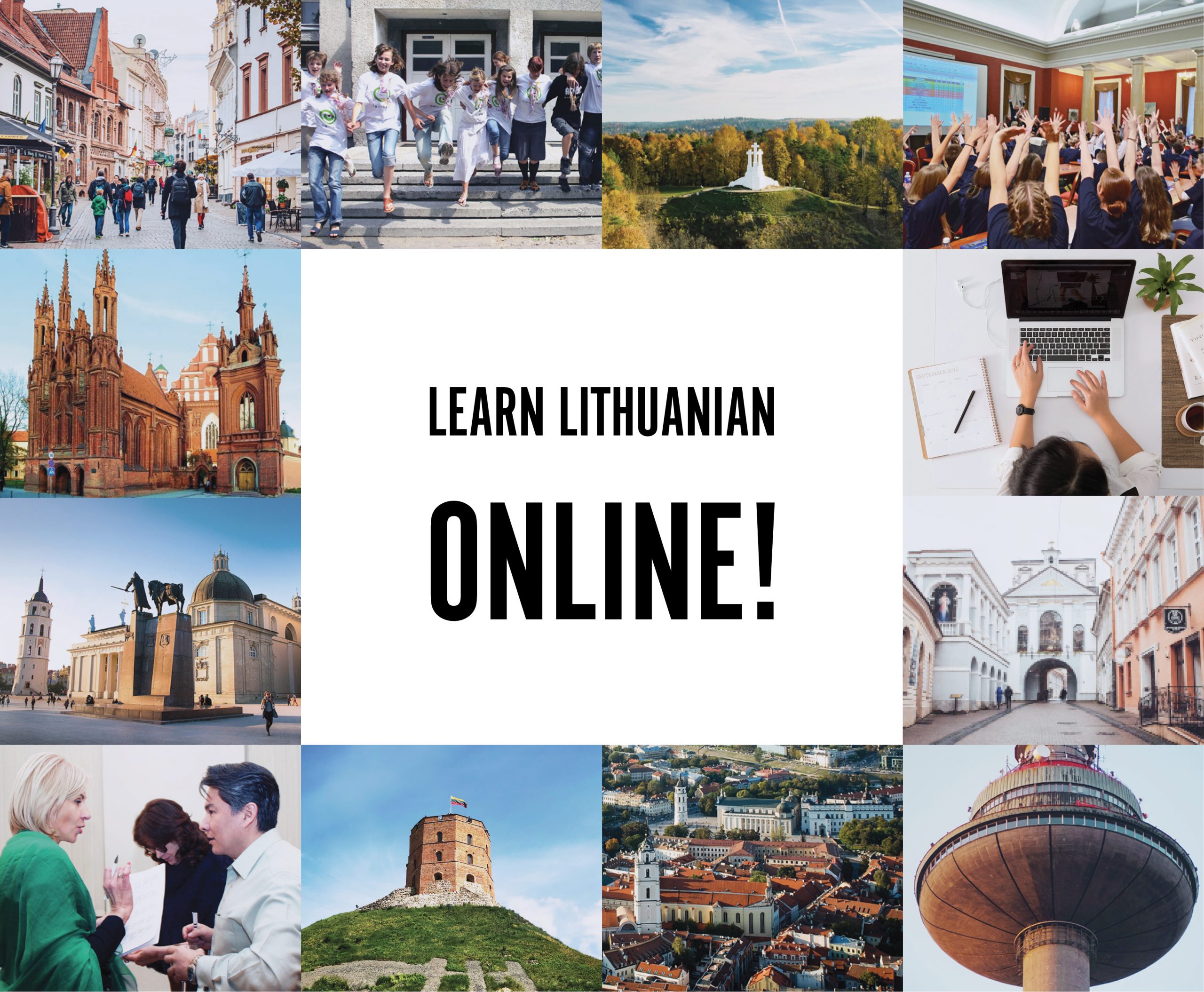 Lithuanian language course ONLINE Vakarų Vėjai